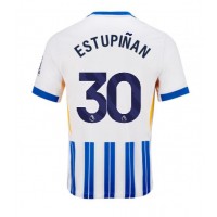 Echipament fotbal Brighton Pervis Estupinan #30 Tricou Acasa 2024-25 maneca scurta